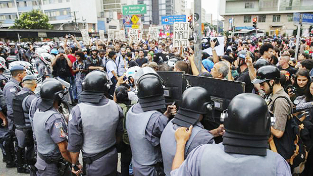 Protesto do MPL: movimento prope "tarifa zero" em So Paulo