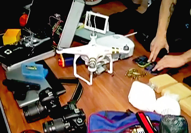 Drone era usado antes de roubos a condomnios de luxo, diz polcia 