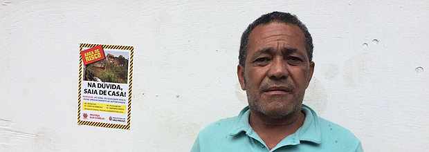 Eugenio Rodrigues Lemos, 58, foi soterrado pela segunda vez. A ltima foi em janeiro de 2009.