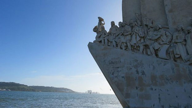Por que Pedro lvares Cabral  pouco lembrado em Portugal? Cabral e Vasco da Gama esto entre homenageados no Padro dos Descobrimentos, monumento s margens do rio Tejo, em Lisboa 