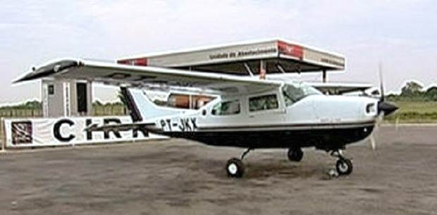 Avio  furtado de hangar do maior aeroporto de Mato Grosso