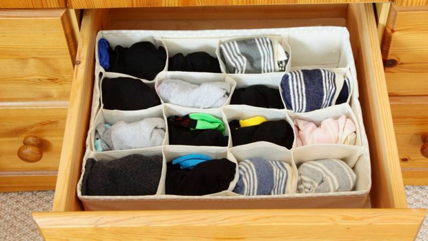 O sonho inatingvel de uma gaveta de meias perfeitamente arrumada