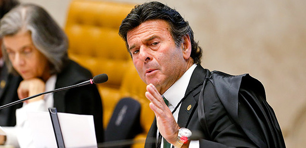 O ministro Luiz Fux, vice-presidente do TSE (Tribunal Superior Eleitoral)