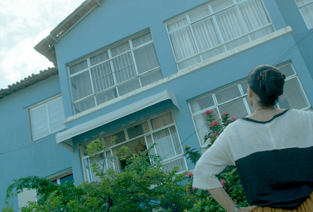 Atriz Sônia Braga em cena do filme 'Aquarius' (2016), de Kleber Mendonça Filho.