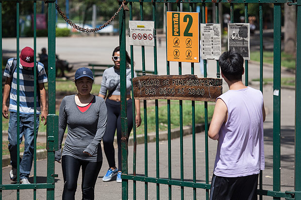 Parque da Aclimao passou a fechar mais cedo por falta de de dinheiro para a segurana