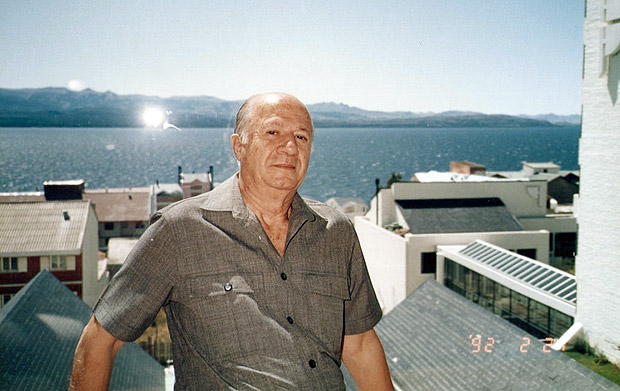 Luiz Rassi (1920 - 2016), em viagem  Argentina em 1992