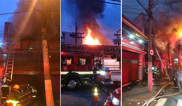 Incndio deixa trs mortos em prdio na zona leste de So Paulo