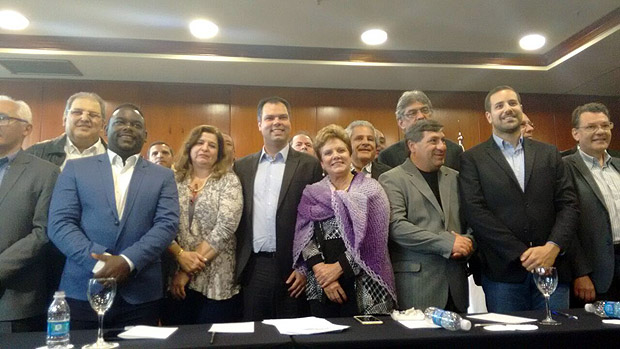 Secretrio das Prefeituras Regionais, Bruno Covas, apresenta parte dos novos subprefeitos de So Paulo