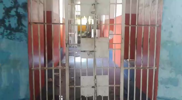 Interior da Cadeia Pblica Desembargador Raimundo Vidal Pessoa, em Manaus 