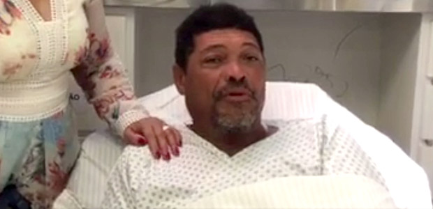 Pastor Valdemiro Santiago foi hospitalizado, levou pontos e no corre risco de morte