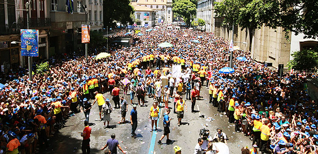 Bloco da Preta realizado no Rio de Janeiro neste domingo (19)
