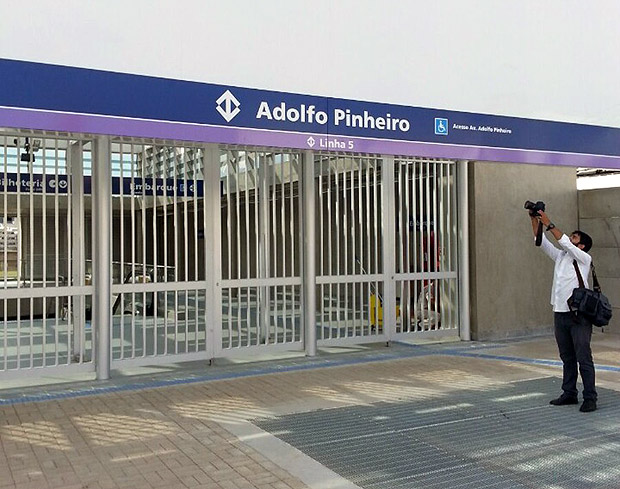 Estao Adolfo Pinheiros amanhece fechou aps descarrilamento de trem na linha 5-lils