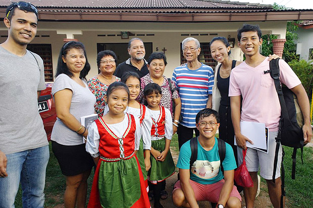 Kodrah Kristang' recentemente visitou o povoado histrico de portugueses eurasianos em Malaca
