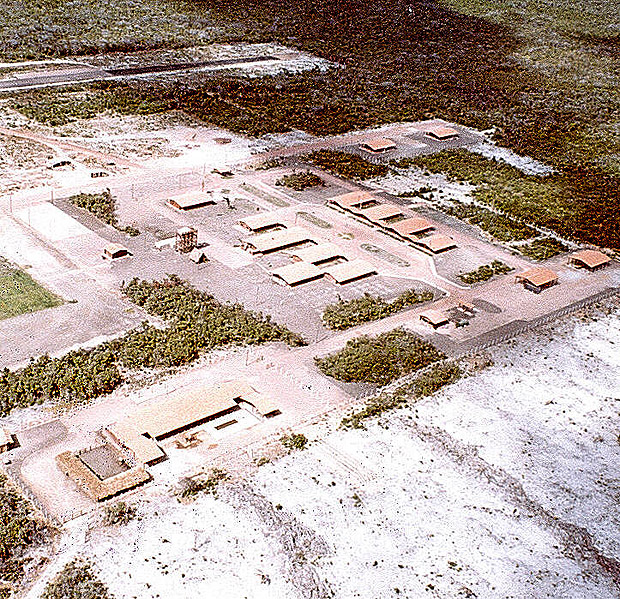 Vista parcial do Centro de Lanamentos Espaciais, em Alcntara, Maranho