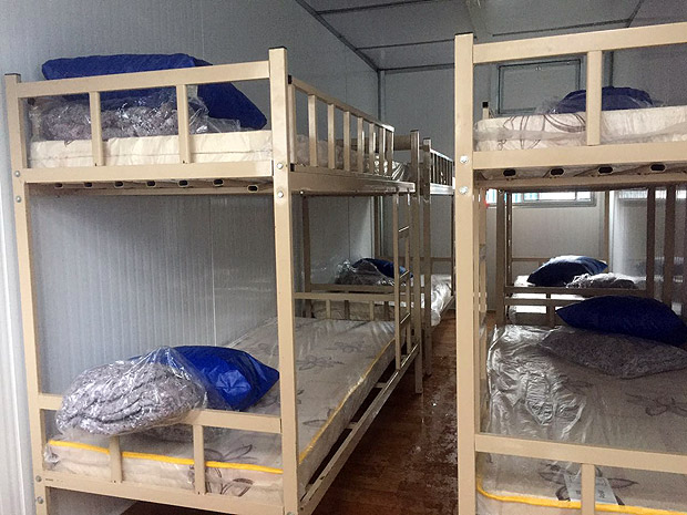 Estrutura no estacionamento da GCM ter cem camas para pernoite temporria de usurios de drogas