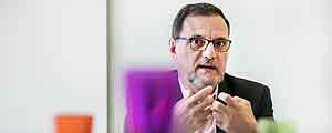 Fabio Luchetti, CEO do Grupo Porto Seguro, no espaço cultural da empresa, no centro de São Paulo – Eduardo Knapp/Folhapress Fabio Luchetti, CEO do Grupo Porto Seguro, no espaço cultural da empresa, no centro de São Paulo – Eduardo Knapp/Folhapress