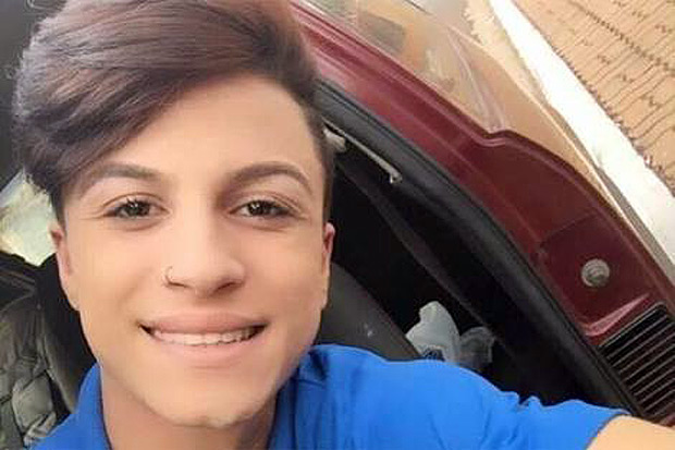 Itaberli Lozano Rosa, de 17 anos, foi assassinado a facadas no fim de 2016