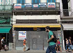 Ricardo Borges - 29.jun.2017/Folhapress Río: abandono, calles vacías y comercios cerrados, las caras de una ciudad en crisis