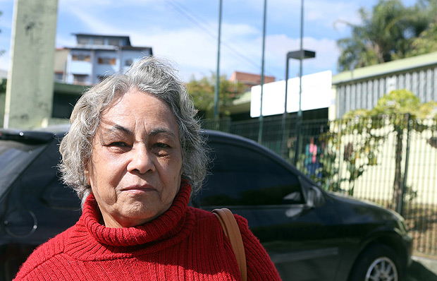 A aposentada Guilhermina Maia, 73, na UBS da Vila Progresso, na zona norte da capital paulista