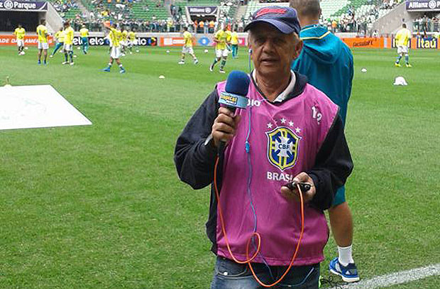 Eduardo Luiz de Almeida (1946-2017), o Ligeirinho, no Allianz Parque, em 2016