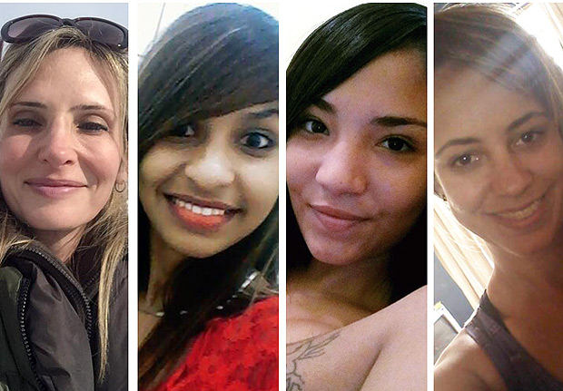 Claudia Zerati, Mizaelly Mirelly, Nathalia Aparecida e Celina Moura, mortas nos últimos dias em SP