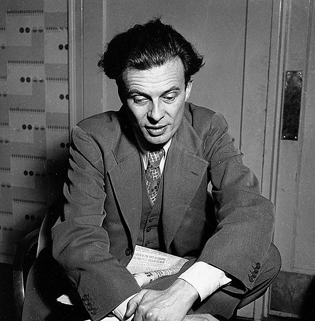 Escritor britnico Aldous Huxley em foto de fevereiro de 1938