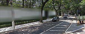 Reprodução/Google Maps La alcaldía le pide a Google Maps que difumine las fotos de la casa de Doria