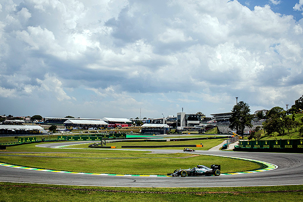 O autdromo de Interlagos, na zona sul de So Paulo; Pirelli apoiar projeto da prefeitura