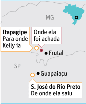 Onde fica KellySo Jos do Rio Preto, Guapaiau, riacho entre Frutal e Itapagipe