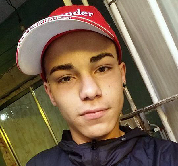 O adolescente Luan Gabriel Nogueira Souza, 14, baleado e morto por PM em Santo Andr