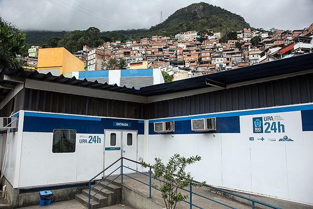 UPA localizada na comunidade da Rocinha que teve seu funcionamento prejudicado pelos constantes confrontos na regio