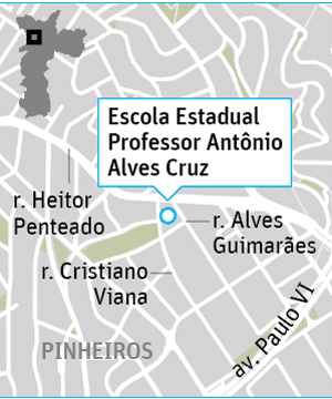 Onde fica EnemEscola Estadual Professor Antônio Alves Cruz - Pinheiros