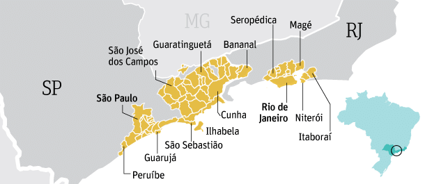 Pagina febre amarela carnaval mapa