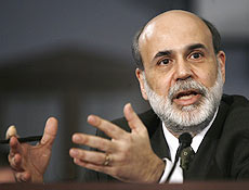 presidente do Federal Reserve (Fed, o Banco Central americano), Ben Bernanke