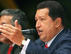 Hugo Chvez anunciou os controles acionrio e operacional dos poos do rio Orinoco