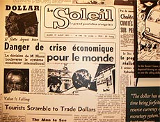 1971 - A crise do petrleo volta a colocar a economia global em um cenrio de recesso