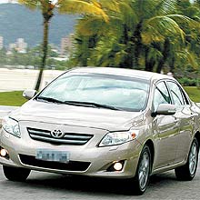 Veículo do Corolla, da Toyota, cuja venda foi suspensa em Minas por decisão do Procon