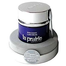 La Prairie, marca sua de cosmticos de luxo, tem a linha The Caviar Collection