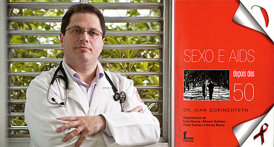 Retrato mdico infectologista Jean Gorinchteyn, especialista no tratamento de Aids em idosos, no Instituto Emlio Ribas