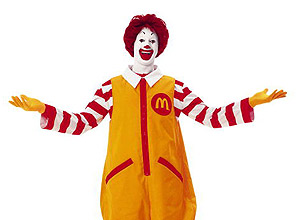 Campanha de médicos americanos quer forçar a gigante do fast food a eliminar seu mascote, o palhaço Ronald McDonald