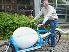 Clínica de fertilização da Dinamarca usa bicicletas em formato de espermatozóide