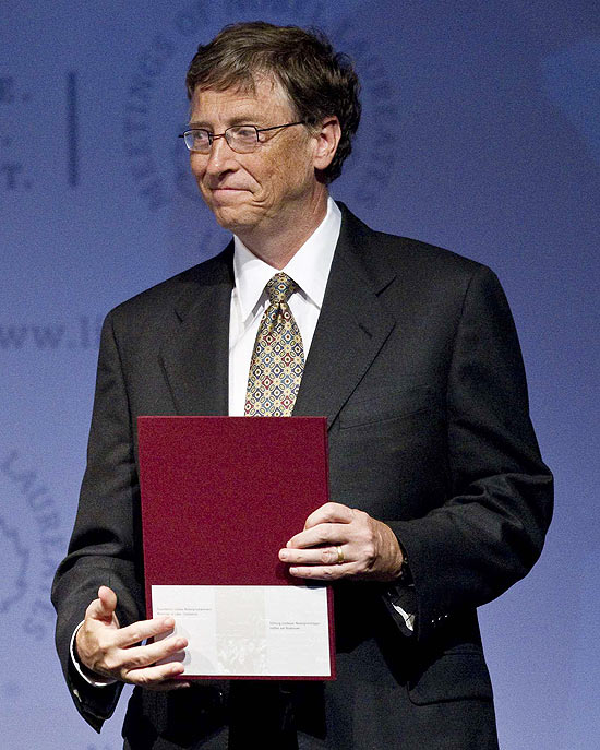 Bill Gates, fundador da Microsoft; empresa está sendo acusada de práticas injustas pela Novell