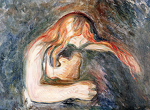 'O Vampiro', de Edvard Munch