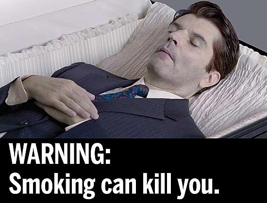 Novas advertências alertam sobre os perigos do cigarro