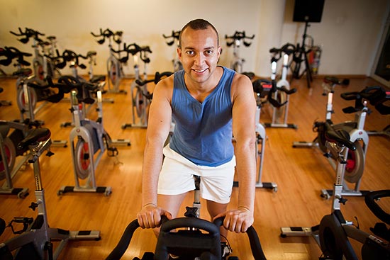 Volnei Costa, 31, perdeu 8kg só fazendo exercícios físicos