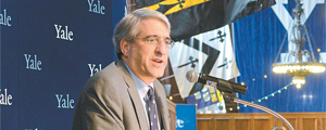 O presidente de Yale, Peter Salovey (Divulgação) O presidente de Yale, Peter Salovey (Divulgação)