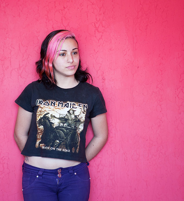 A cabeleireira Michelle Gulfier, 22, no se sente representada pelo novo feminismo