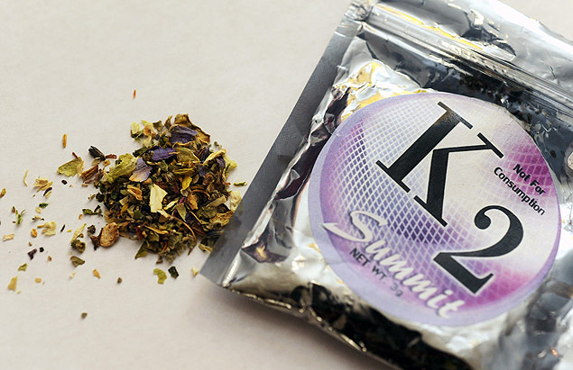K2, uma das marcas de maconha sinttica  venda nos EUA