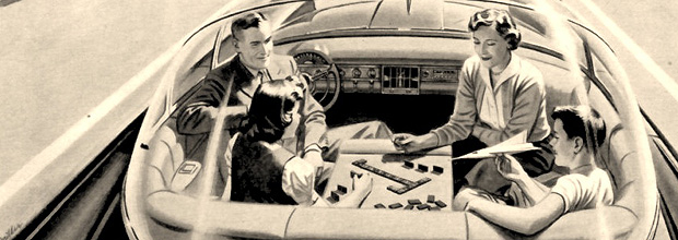 Anncio na revista americana 'Life', em 1957, dizia que o carro do futuro no teria condutor