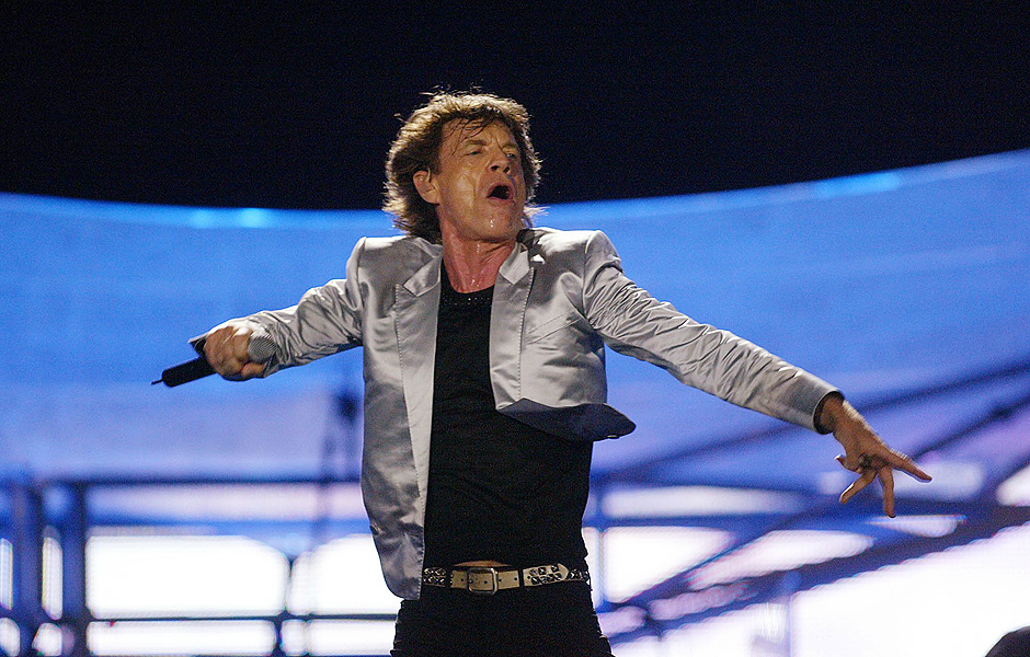 O vocalista dos Rolling Stones, Mick Jagger, em show na praia de Copacabana, no Rio, em 2006; banda se apresentar em trs cidades brasileiras em 2016